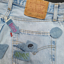 Slow Fashion Workshop für Textilreparatur von Hand/Maschine