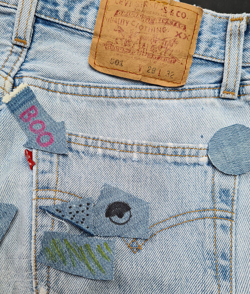 Slow Fashion Workshop für Textilreparatur von Hand/Maschine