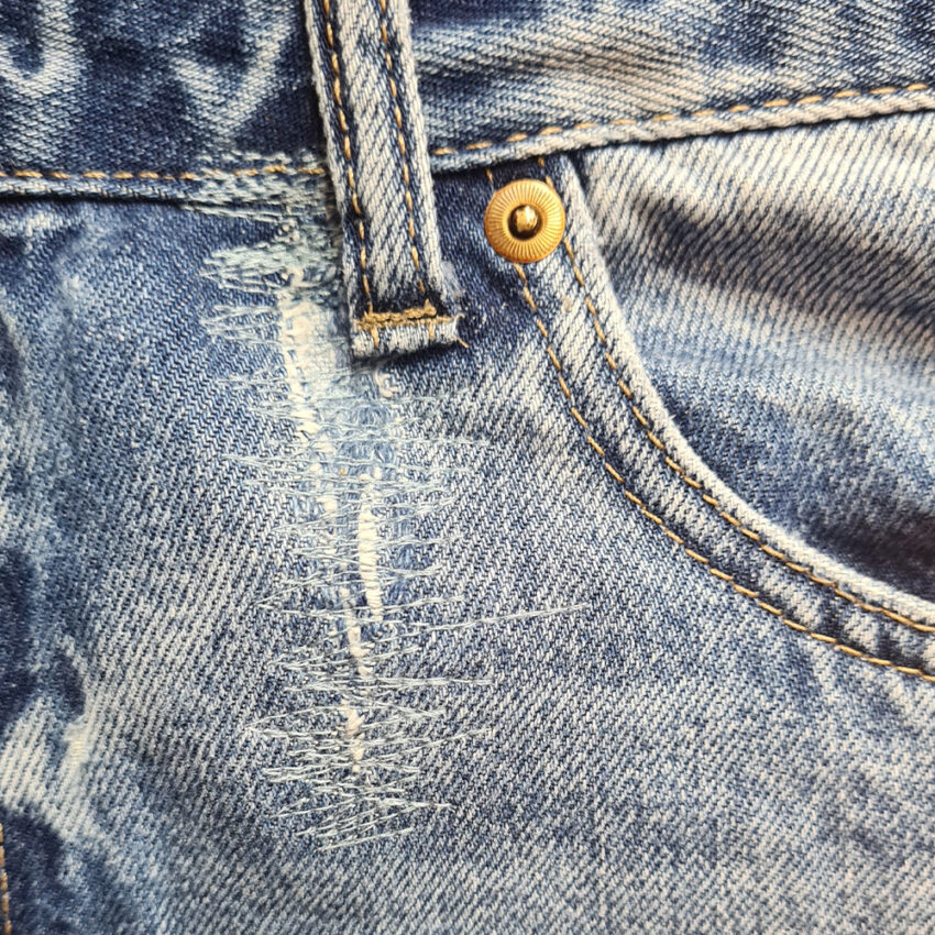 Slow Fashion Workshop für Textilreparatur von Hand/Maschine