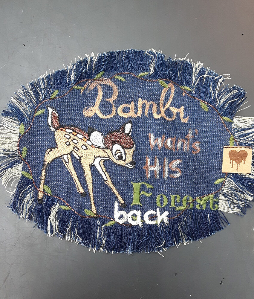 Slow Fashion Workshop für Upcycling von Hand/Maschine und Einsatz von Farben