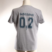 Alextravagant_T-Shirt-Gorilla-aubergine-black-grey-melange_2 Upcycling T-Shirt aus Second Hand Merchandise mit Gorilla Stempeldruck von Künstlerin Maren Daniels