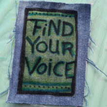 GIRL POWER Upcycling – Statement Patches Workshop