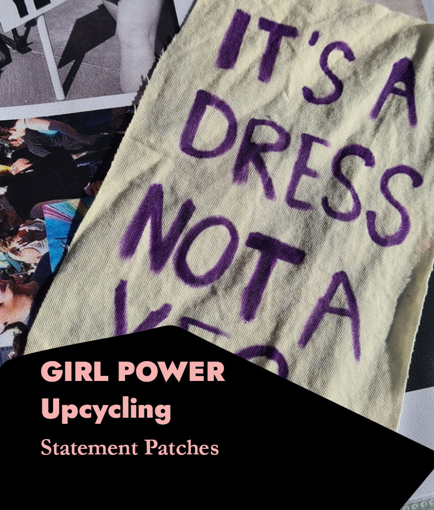 GIRL POWER Upcycling – Statement Patches Workshop
