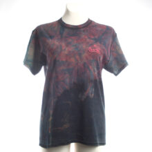 Alextravagant_T-Shirt-Metal-Maus-Simmmon_beere-blau-schwarz-neonpink-(M)_3 Upcycling T-Shirt aus Second Hand Merchandise mit Motiv "Metal Maus" von Künstler Simon Schirmer (Simmmon)