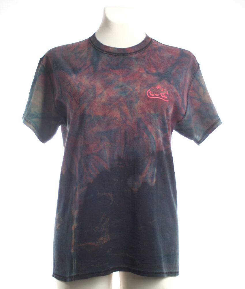 Upcycling T-Shirt aus Second Hand Merchandise mit Motiv "Metal Maus" von Künstler Simon Schirmer (Simmmon)