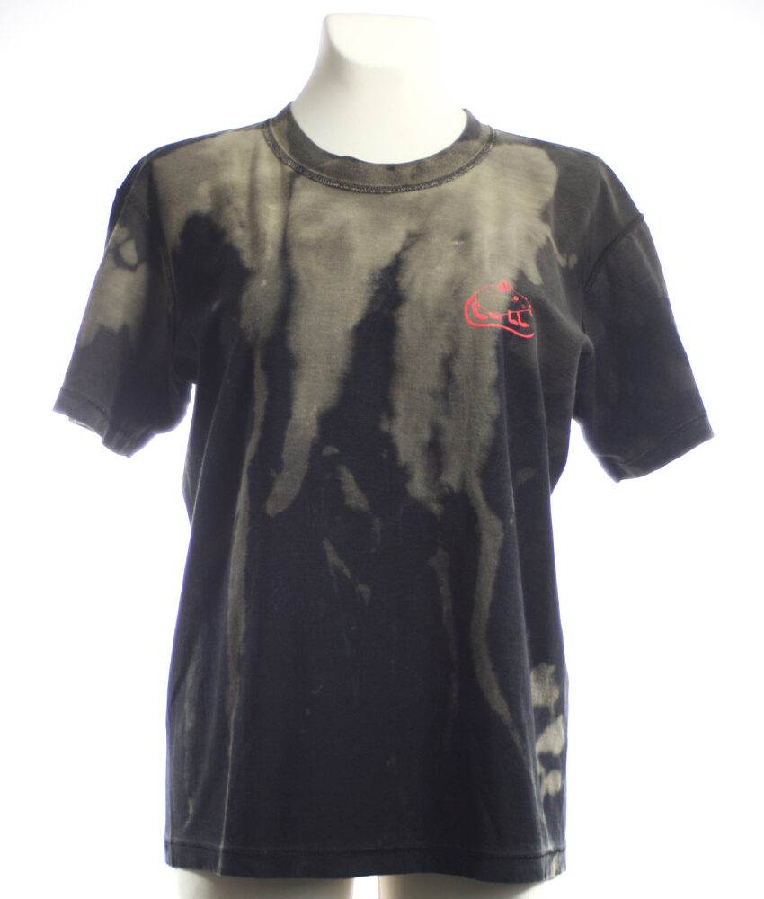 Upcycling T-Shirt aus Second Hand Merchandise mit Motiv "Metal Maus" von Künstler Simon Schirmer (Simmmon)