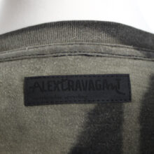 Upcycling T-Shirt aus Second Hand Merchandise mit Motiv "Metal Maus" von Künstler Simon Schirmer (Simmmon)