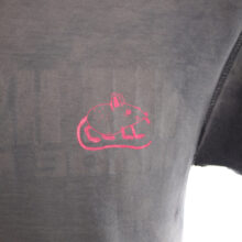 Upcycling T-Shirt aus Second Hand Merchandise mit Motiv "Metal Maus" von Künstler Simon Schirmer (Simmmon)