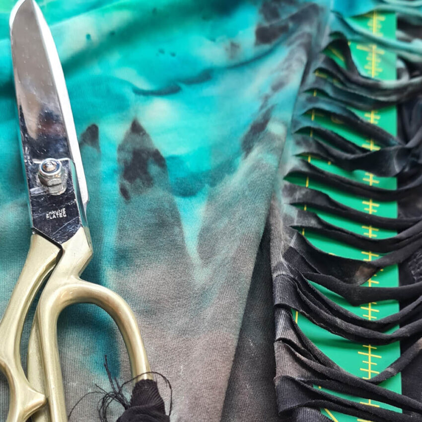 Alextravagant Feuerschwanz und LOTL Merchandise Upcycling Workshop