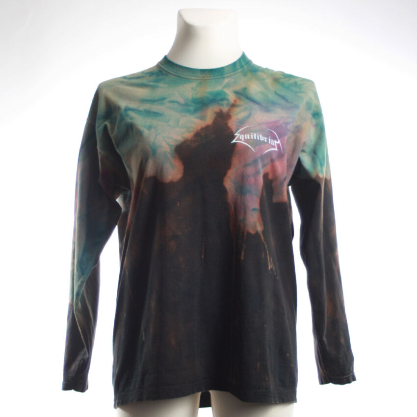 Upcycling Longsleeve aus Second Hand Merchandise mit Motiv "Nimm mich mit" von Künstler und Illustrator Simon Schirmer (Simmmon)