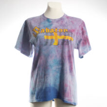 Upcycling T-Shirt aus Second Hand Merchandise mit Motiv "Nimm mich mit" von Künstler und Illustrator Simon Schirmer (Simmmon)