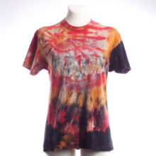 Upcycling T-Shirt aus Second Hand Merchandise mit Motiv "Weiß ich nich" von Künstler und Illustrator Simon Schirmer (Simmmon)