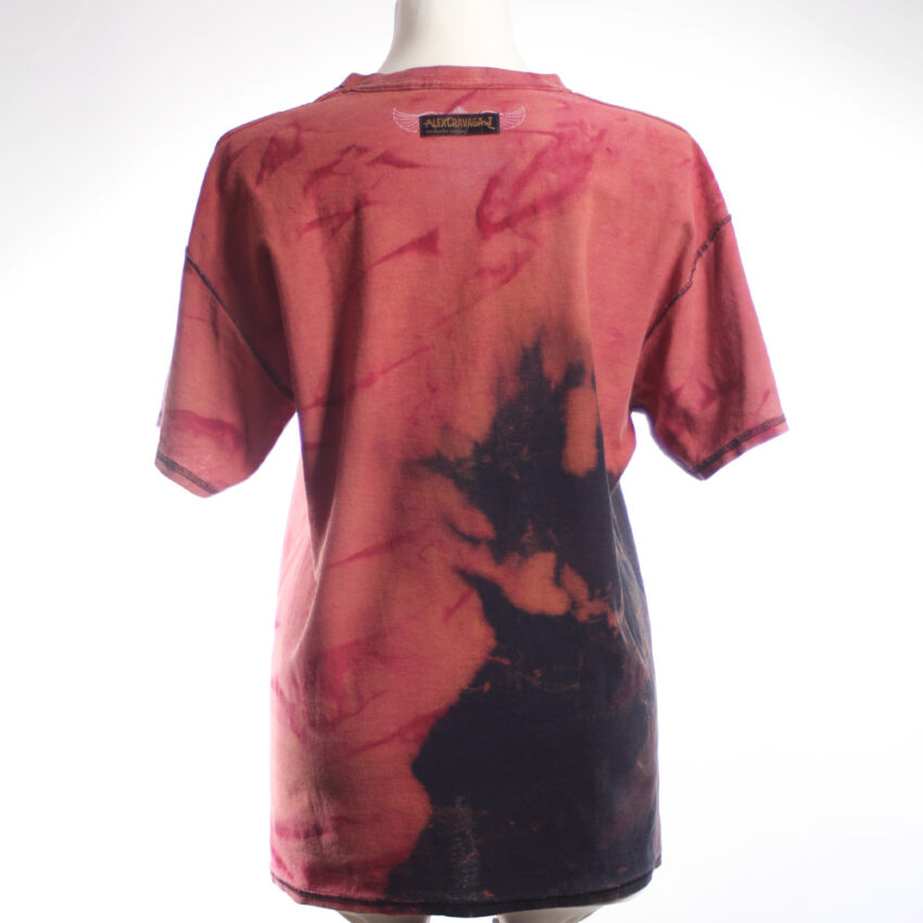 Upcycling T-Shirt aus Second Hand Merchandise mit Motiv "Weiß ich nich" von Künstler und Illustrator Simon Schirmer (Simmmon)