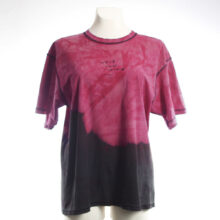 Upcycling T-Shirt aus Second Hand Merchandise mit Motiv "Weiß ich nich" von Künstler und Illustrator Simon Schirmer (Simmmon)