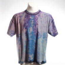 Upcycling T-Shirt aus Second Hand Merchandise mit Motiv "Weiß ich nich" von Künstler und Illustrator Simon Schirmer (Simmmon)