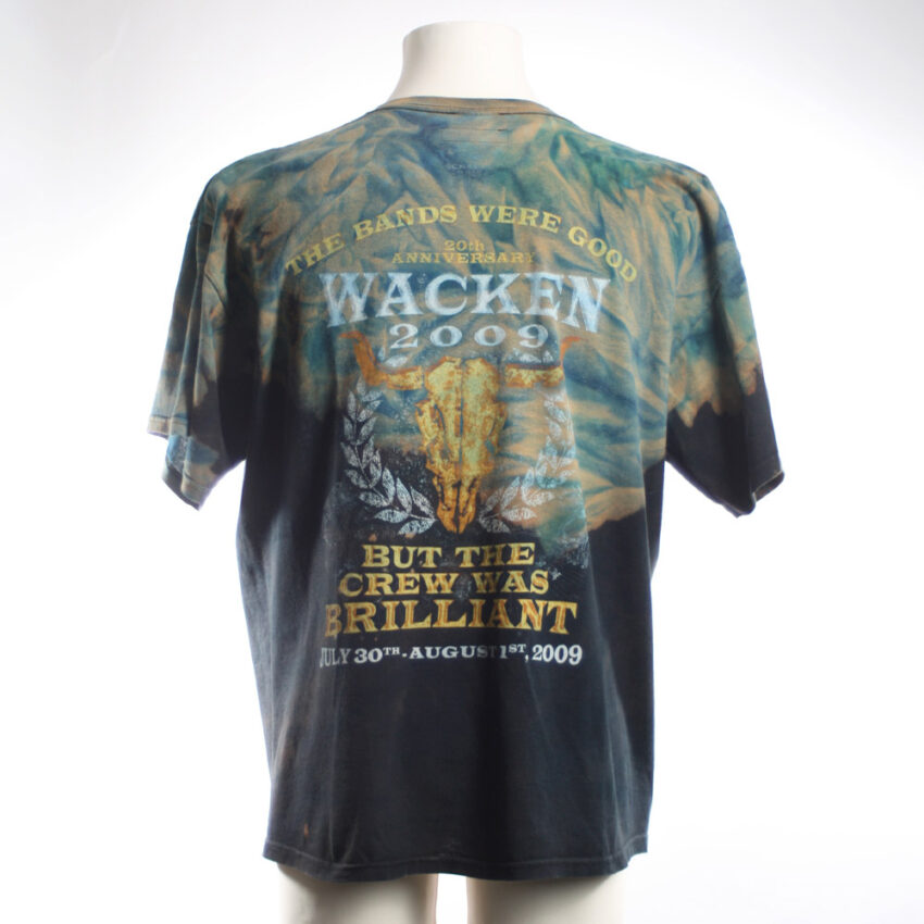 Upcycling T-Shirt aus Second Hand Merchandise mit Motiv "Weiß ich nich" von Künstler und Illustrator Simon Schirmer (Simmmon)