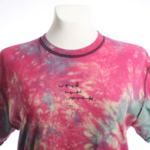 Upcycling T-Shirt aus Second Hand Merchandise mit Motiv "Weiß ich nich" von Künstler und Illustrator Simon Schirmer (Simmmon)