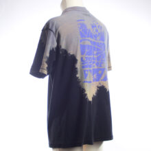 Upcycling T-Shirt aus Second Hand Merchandise mit Motiv "Nimm mich mit" von Künstler und Illustrator Simon Schirmer