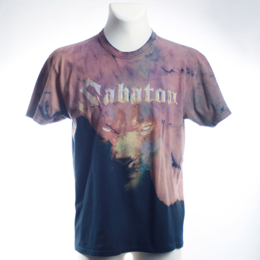 Upcycling T-Shirt aus Second Hand Merchandise mit Motiv "Nimm mich mit" von Künstler und Illustrator Simon Schirmer