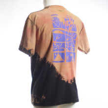 Upcycling T-Shirt aus Second Hand Merchandise mit Motiv "Nimm mich mit" von Künstler und Illustrator Simon Schirmer