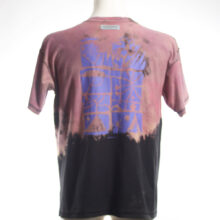 Upcycling T-Shirt aus Second Hand Merchandise mit Motiv "Nimm mich mit" von Künstler und Illustrator Simon Schirmer