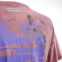 Upcycling T-Shirt aus Second Hand Merchandise mit Motiv "Nimm mich mit" von Künstler und Illustrator Simon Schirmer