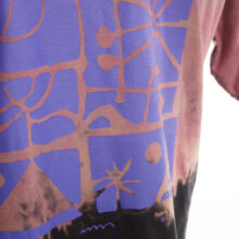 Upcycling T-Shirt aus Second Hand Merchandise mit Motiv "Nimm mich mit" von Künstler und Illustrator Simon Schirmer