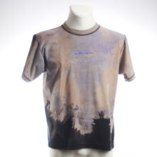 Upcycling T-Shirt aus Second Hand Merchandise mit Motiv "Nimm mich mit" von Künstler und Illustrator Simon Schirmer
