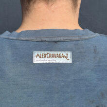 Upcycling T-Shirt aus Second Hand Merchandise mit Motiv "Ich lass das so" von Grafikerin Charleen Dröse (Rocketpennie)