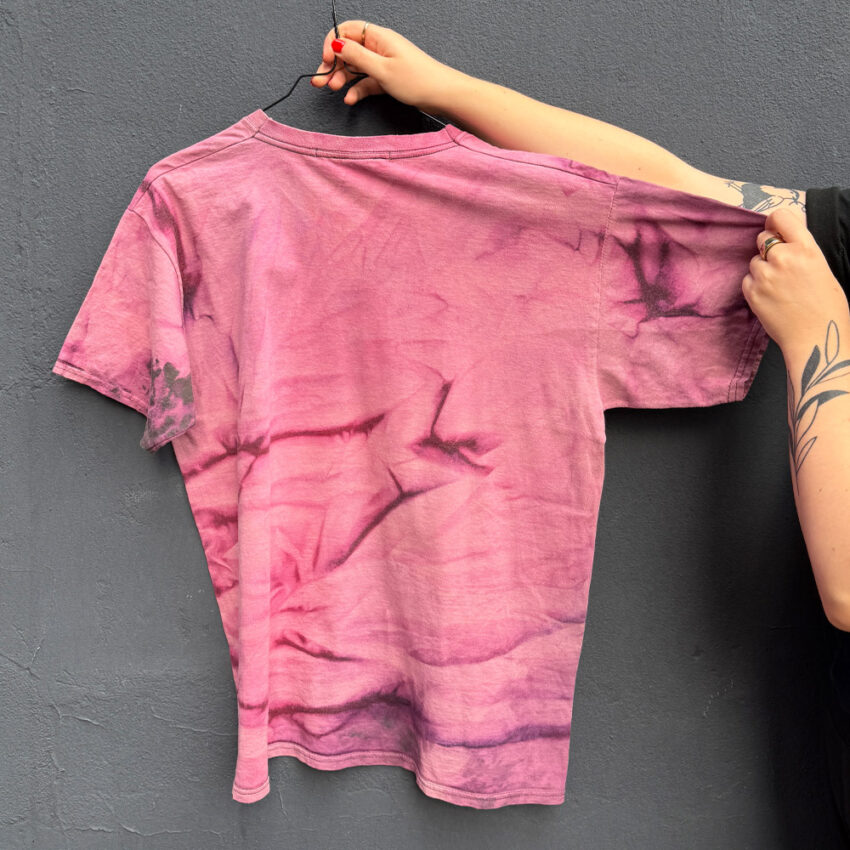 Upcycling Second Hand T-Shirt mit Motiv "Ich lass das so" von Grafikerin Charleen Dröse (Rocketpennie)