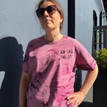 Upcycling Second Hand T-Shirt mit Motiv "Ich lass das so" von Grafiker/in Charleen Dröse (Rocketpennie)
