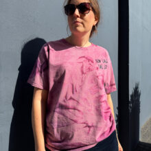 Upcycling Second Hand T-Shirt mit Motiv "Ich lass das so" von Grafikerin Charleen Dröse (Rocketpennie)
