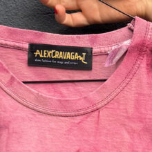 Upcycling Second Hand T-Shirt mit Motiv "Ich lass das so" von Grafikerin Charleen Dröse (Rocketpennie)